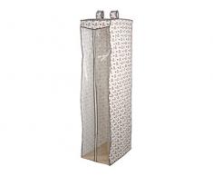 HOME Funda de Ropa, Decorado Osos, TST, Crudo/Beige/Marrón, 150x37 cm