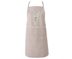Clayre & Eef SND41 - Delantal de Cocina (70 x 85 cm)
