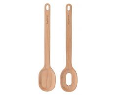 Berghoff 3950112 - Cubiertos para ensalada de madera