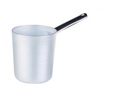 Ollas Agnelli Pan Bain Aluminio, con Mango de Acero Inoxidable, 2.2 litros, Plata