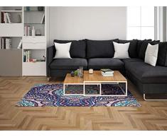 Oedim - Alfombra Mandala para Habitaciones PVC | 95 x 120 cm |Moqueta PVC | Suelo vinÃ­lico | DecoraciÃ³n del Hogar | Suelo Sintasol | Suelo de ProtecciÃ³n |