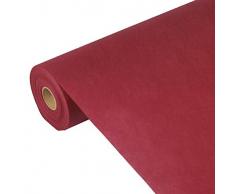 PAPSTAR Mantel, Material Aterciopelado, Burdeos, 12 x 12 x 118 cm