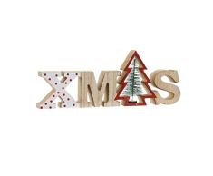 Figura Decorativa DKD Home Decor Madera MDF (30.5 x 2 x 11.5 cm)