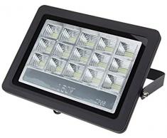 Foco proyector led exterior 150W 6000K negro 220V