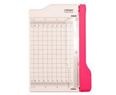 Vaessen Creative Mini Guillotina Trim Easy, 4 x 6 Pulgadas, Cortadora para Cortar Papel, Cartulina, Goma Eva, Fieltro, Hojas de Corcho y Otros Materiales de Manualidades, Blanco, 10 x 15 cm
