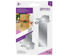 Gemini Elementos de Troquel Envoltura de Navidad Para Cardmaking y la ElaboraciÃ³n de Luz de Una Vela