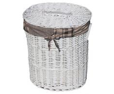 dvier Cesta para Colada, WeiÃ, 46 x 34 x 54 cm