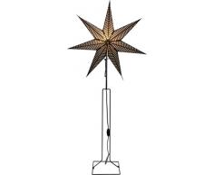 Star 234 – 26, lámpara de pie EstrellaHuss, metal, E14, Negro, 20,5 x 60.0 X 125.0 cm
