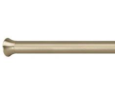 Umbra 137,1 - 228,6 cm Chroma varilla para cortina, Negro-con