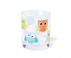Excelsa búho Juego Vasos, Vidrio, Multicolor, 3 Unidades, 22 Cl