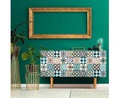 Ambiance Sticker Pegatinas Adhesivas para Muebles, Vinilo Autoadhesivo de Azulejos de Cemento, decoraciÃ³n para mesas, armarios, estanterÃ­as, 90 x 150 cm