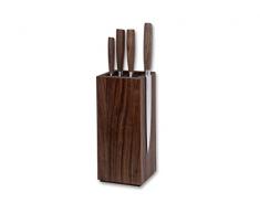 Böker Plus Core Juego Cuchillos, Madera, marrón, 24.5 x 10 x 25 cm, 5 Unidades
