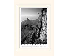 Pyramid International Confidence-Mounted impresión Memorabilia 30 x 40 cm, Papel, Multicolor, 30 x 40 x 1,3 cm