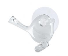 Koziol [Pi: p Gancho para Pared, TPU, Transparente, 5Â x 8,8Â x 6,9Â cm