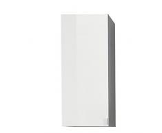 Furnline 1438-801-03 brillante de playa para armario de baño para la pared, Gris
