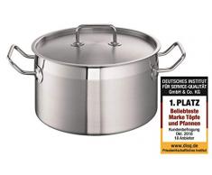 Schulte-Ufer Profi-Line - Olla con Tapa (24 cm, 6 litros)