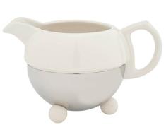 Bredemeijer Cosy Jarra de Leche, Acero Inoxidable 202, Blanco, 96x146x91mm