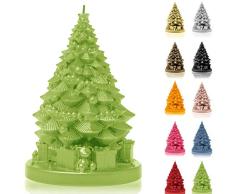 Candellana Christmass Tree with Gifts Vela - DecoraciÃ³n NavideÃ±a - ArtÃ­culos de Navidad - Vela Decorativa - Velas de Navidad - Regalo de Navidad - Regalos Hechos a Mano