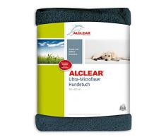 ALCLEAR A257341Dog - Manta para Perros y Otros Animales domÃ©sticos (Microfibra, 60 x 60 cm), Color Gris