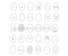 ALEXANDRA RENKE (3PL) Papel 12, Huevos de Pascua Feliz, talla única