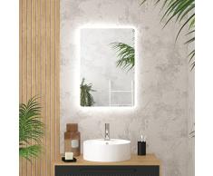 AURLANE Espejo de baÃ±o con iluminaciÃ³n LED â 50 x 70 cm â GO LED
