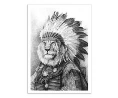 Wall Editions Art Poster 50x70 cm Cartel Papel Acolchado Mate 200g