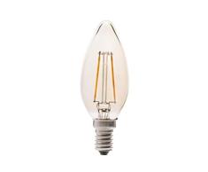 LAMPARA ILUMIN LED VELA FILAMENTO E14 4W 350LM 2200K VINTAGE