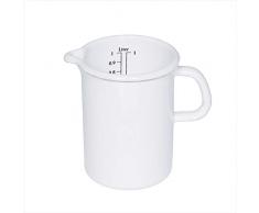 Riess 0338-033 Classic - Vaso medidor (10 cm), color blanco