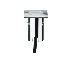 Lámpara de suelo Paulmann 937.85 integrada, plata