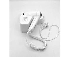 LEOFLA Secador de Pelo de Pared para baño, Hotel, Vestuario de 1300 W, Variable, Media