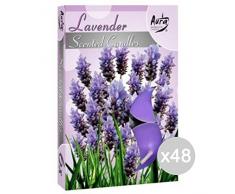 Glooke Selected Juego de 48 Velas de tÃ© en Forma de U para Calentar la Comida, 6 Unidades