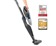 ProfiCare PC-BS 3035 A 2 in 1 - Aspiradora de Mano y de Suelo (Base de Carga con Soporte para Accesorios, baterÃ­a de Iones de Litio de 14,8 V, rotaciÃ³n Turbo, Filtro HEPA), Color Gris y Azul