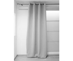 Soleil docre Cortina con Anillas integradas OCCULTANT 140x240 cm Gris Plata