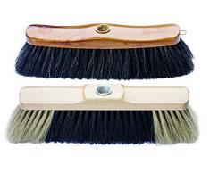 BÃMAG 1029Â Habitaciones Escoba con Rosca de Metal, Cuerpo de Madera NUSSBAUMFARBEN Lacado, 29Â cm