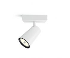 Philips myLiving PAISLEY white LED Spot light - Punto de luz (Foco de superficie, GU10, 1 bombilla(s), LED, 220-240 V, White)