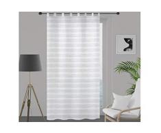 Visillo con presillas integradas 135 x 250 cm Louis