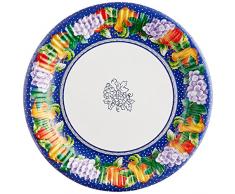 Metaltex 963120 - jgo. 10 Platos Decorados alcise
