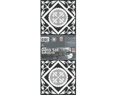 Plage Beach 164000 - Vinilo Adhesivo Decorativo para Suelo, Color Gris, 20 x 20 cm