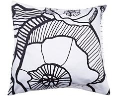 Esprit 100058 â 102 fr-001 Lora Funda de Almohada 65 x 65 cm Algodón/satén Negro