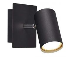 Trio Leuchten Foco de Pared, Schwarz Matt