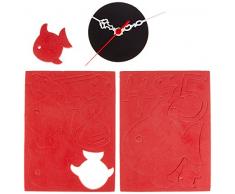 Asir Group LLC 3DUhr-62 Clocky Decorativo Reloj de Pared