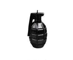 Candellana Hecho a Mano Grenade Vela de Regalo - Divertida - Vela Decorativa - Decoración del Hogar - Regalos para Amigos - Mecha de Algodón - Tiempo de Quemado 12h - Vela Black Matt