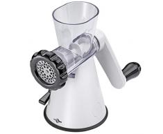KÃ¼chenprofi - Picadora de Carne (plÃ¡stico, 14 x 16 x 24,5 cm), Color Blanco