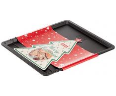 Zenker 6002 - Bandeja para galletas (chapa de acero con revestimiento antiadherente)