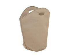 Wenko 2780101100 - Cesto para la Ropa Sucia con Asas, Color Beige