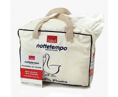 Gabel Nottetempo - Edredón de plumón de Ganso, Bianco, 120 x 80 x 2 cm