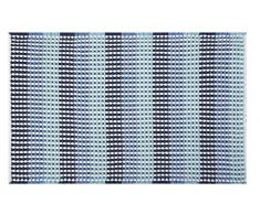 Spirella, Azul colección Cone, Alfombrilla de Ducha 50 x 80,75% Polyester, 25% AcrÃlico, 80 x 50 cm