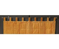 Linder - Cabecero de Cama con Patas (1 27% algodón, 18% poliéster, 55% poliéster, 100% poliéster), Color Amarillo