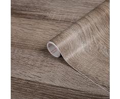 d-c-fix vinilo adhesivo muebles Trufa de roble de Sonoma efecto madera autoadhesivo impermeable decorativo para cocina, armario, puerta, mesa papel forrar rollo láminas 45 cm x 2 m