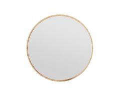 Espejo decorativo circular de baÃ±o